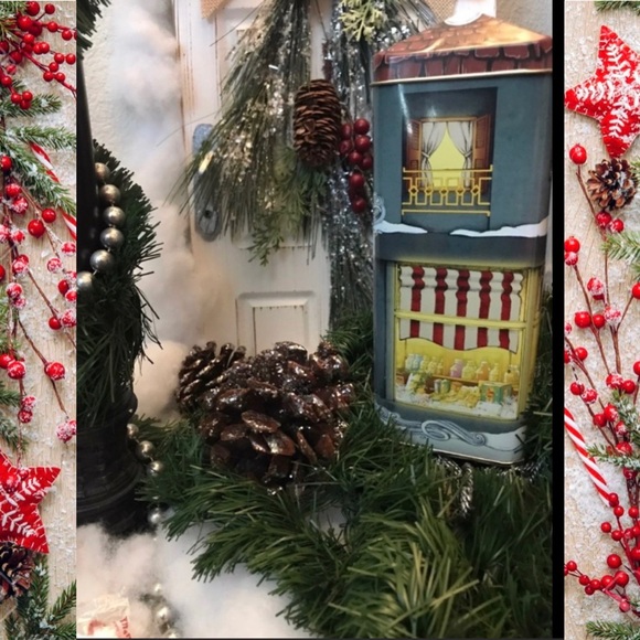 Tin - Village Candy Snack Depot- Canister. - Picture 6 of 10